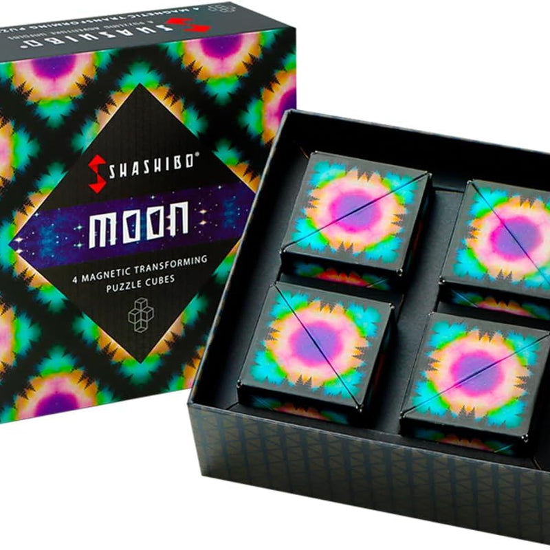 Award-Winning Shashibo Shape Shifting Box with Ultra Strong Magnets for Kids, Teens, and Adults, Perfect Sensory Gift