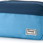 Sooez Original High Capacity Pencil Case, Big Pencil Bag Pouch Box Organizer Pen Case, Aesthetic Supply for Girls Adults, Portable Journaling Supplies with Easy Grip Handle & Loop, Mint Green