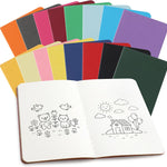 BESARME 16 Pack Mini Notebooks Bulk, A6 Small Lined Pocket Notebook Prizes for Kids Classroom Student Birthday Gifts from Teacher School Supplies Bulk