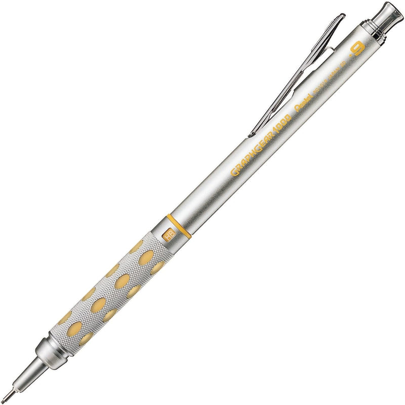 Pentel GraphGear1000 Automatic Drafting Pencil (0.9mm), Yellow Accents