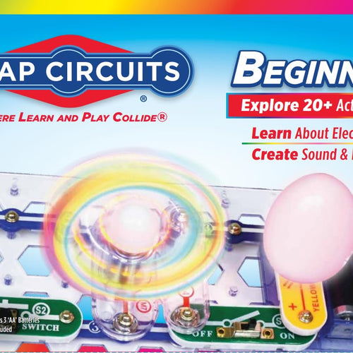 Snap Circuits Beginner: Hands-On STEM Kit for Ages 5-9 to Explore Electrical Engineering