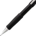 Pentel Mechanical Pencil 0.7 mm Twist Erase III, Twist Up Eraser, Pre-Loaded Super Hi-Polymer HB Lead, Black Barrel, 3-Pack (0.7)