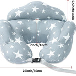 Chilling Home Nursing Pillow for Breastfeeding, Adjustable Nursing Pillow Breast Feeding Pillow Bottle Feeding, Breastfeeding Essentials for Newborn, Removable Cover