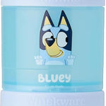 Whiskware Bluey Stackable Snack Containers for Babies, Toddlers, and Kids, 3 Stackable Snack Cups for School and Travel, Cupholder Friendly, Bluey and Bingo! Let’s Do This!