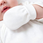 Baby Mittens No Scratch Mittens Infant Soft Gloves Mittens for 0-6 Months Boys Girls