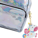 Arts and Crafts for Kids Ages 8-12 - Make Your Own GEM Keychains for Girls | 5D Diamond Art, Painting by Numbers Kits, Kids Ages 3-5, 4-6, 6-8, Easter Basket Stuffers,Christmas Stocking Birthday Gifts