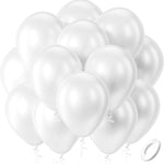 100 Pack Assorted Rainbow Latex Balloons for Birthday and Wedding Party Decorations