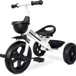 Krido Toddler Tricycle for 2-5 Year Olds - Pink Bike for 24 Month to 4 Year Old Girls and Boys