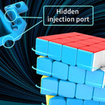 Meilong 4x4 Speed Cube Stickerless Puzzle Magic Cube 4x4x4