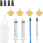 Pet Feeding Bottle and Syringes with Nipples for Small Cat Dog Animals (Model 1)