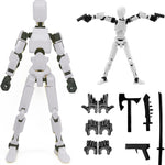 2026 New Assembly Completed-Titan 13 Action Figure,Dummy Robot 13 Action Figures Set,3D Printed Multi-Jointed Action Figures,Nova 13 Action Figure for Collectors Desktop Decorations (5pcs)