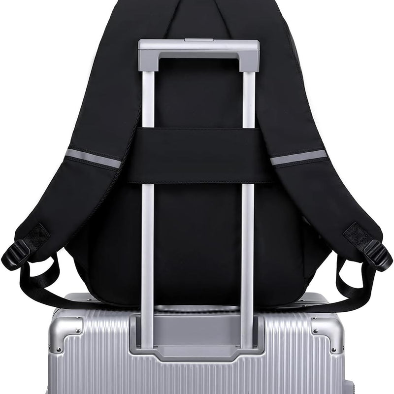 abshoo Big Student Laptop Backpack For College Women Middle High School Teen Girls Bookbag Travel Daypack (Black) | For College