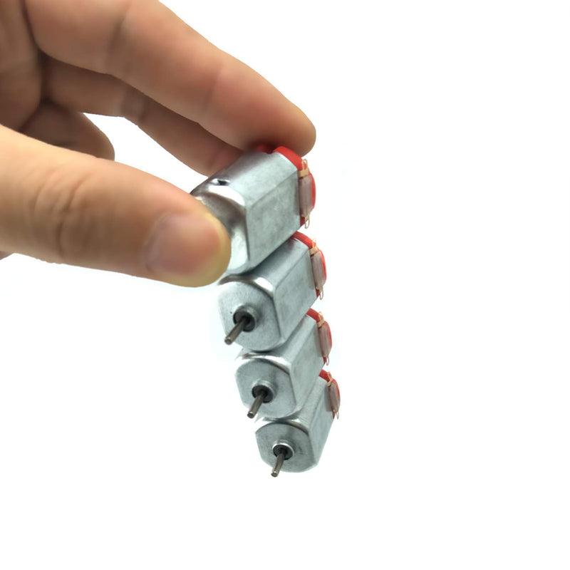 DIY science kit with strong magnetic dc motors, propellers, and shafts for educational projects