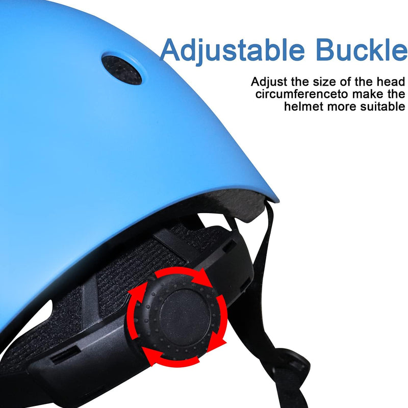 Bursun Kids Bike Helmet, Adjustable Toddler Helmet for Ages 2-14, Multi-Sport Helmet for Kids Boys Girls, Skateboard, Roller Skating, Bicycle Scooter