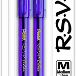 Pentel RSVP Ballpoint Pen, (1.0mm), Medium Line, Assorted Ink, Pack of 8 (BK91CRBP8M)