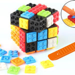 AMAZA 3x3 Speed Cube Stress Relief Fidget Toys Black 3x3x3 Magic Cube Puzzles Toy Sturdy and Smooth Cubes Toy Game Puzzle Toys for Kids and Adults