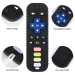 Chuya Baby Teether Toy, Food-Grade Silicone, 3-24 Months, TV Remote Control Shape, Teething Relief for Infants