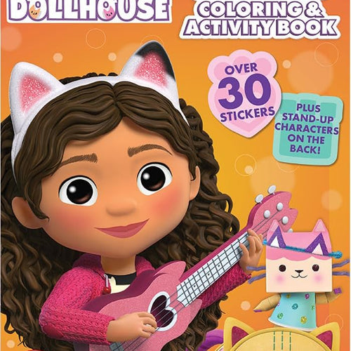 Bendon Gabby's Dollhouse Coloring Book | Gabby's Dollhouse Activity Book | Gabby Doll House Coloring | 30+ Stickers | 144 Pages | Officially Licensed