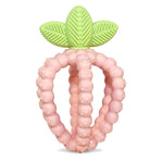 RaZbaby Bites Silicone Baby Teething Toy with Textured BerryBumps for Teething Relief