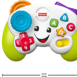 Fisher-Price Baby & Toddler Toy Laugh & Learn Game Controller, Green, Musical Learning Activity for Pretend Play Infants Ages 6+ Months