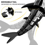 Bennol 1:18 scale 2.4GHz RC shark toys for kids with light and spray water functions, waterproof design