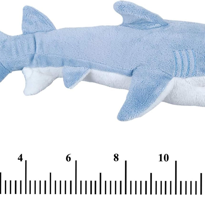 Bedwina Stuffed Animal Sharks - Pack of 2 Large, 14 inch Mako & 13 inch Hammerhead Plush Shark Toys, Stuff Animals Toy, for Baby Toddlers & Kids