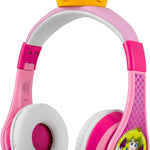 Super Mario Wireless Bluetooth Portable Kids Headphones with Microphone, Volume Reduced to Protect Hearing Rechargeable Battery, Adjustable Kids Headband for School Home or Travel