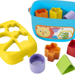 Fisher-Price baby blocks and rock-a-stack toy set for 6+ months developmental play