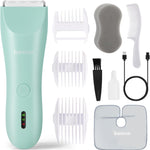 Quiet Baby Hair Clippers for 0–12Y with Hair Cutting Kit | 2-Mode Suitable for Infant Toddler & Kids, Rechargeable & Cordless, Upgraded Battery Capacity, Waterproof