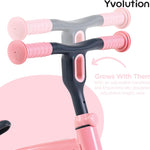 Yvolution Y Velo Junior 9" Balance Bike with Adjustable Seat and Handlebar