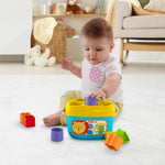 Fisher-Price Stacking Toy Baby's First Blocks Set for Sorting, Stacking & Dropping, Ages 6+ Months