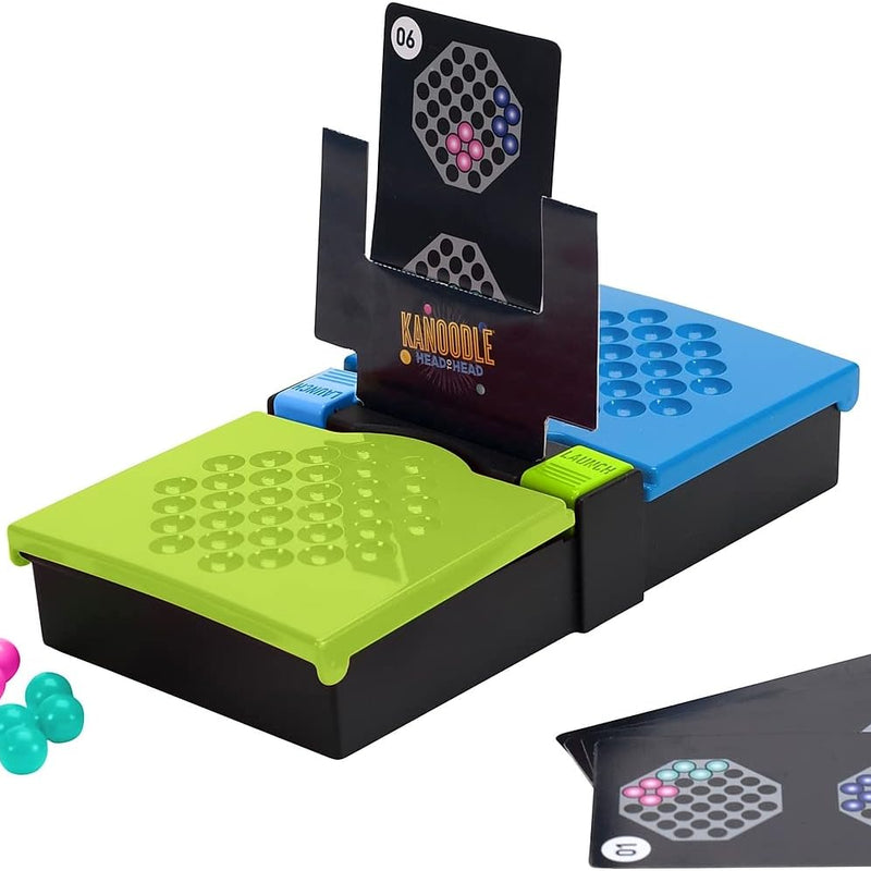 Educational Insights Kanoodle Head-to-Head - 3D Brain Teaser Puzzles for Kids, Spatial Puzzle Games for Adults, Teens and Kids, Problem Solving Toys and Logic Puzzles, Two Player Games