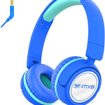 IMYB V1 Kids Headphones with 85dB Safe Volume, Adjustable Fit for Ages 2-12, Ideal for School & Travel