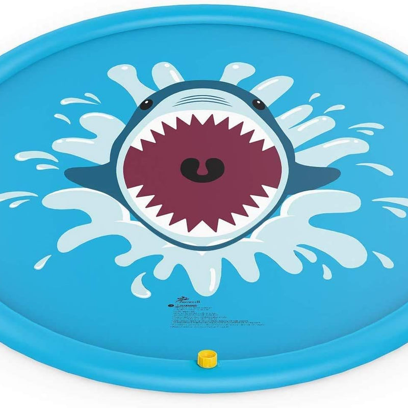 Jasonwell Splash Pad Sprinkler/ Play Mat for Kids, Outdoor Water Toys Inflatable for Baby Toddler Boys Girls Children Age 18+ Months ,Outside Backyard Dog Pool