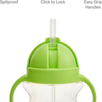 Munchkin Any Angle Sippy Cups, 7 Ounce, 2 Pack, Pink/Purple
