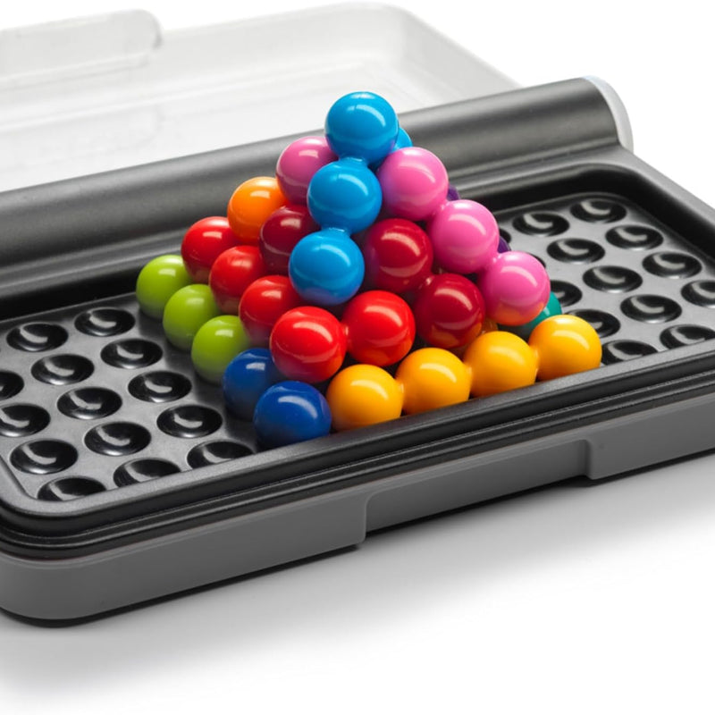 SmartGames IQ Puzzler Pro | Boost Logic and Problem Solving Skills | Level Up with 120 2D and 3D Challenges from Easy to Expert | Great for Ages 6 - Adult | A Fun Travel Game in a Portable Case