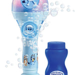 Bluey Dance Mode Bubble Machine and Toy Microphone with Bubble Solution for Kids