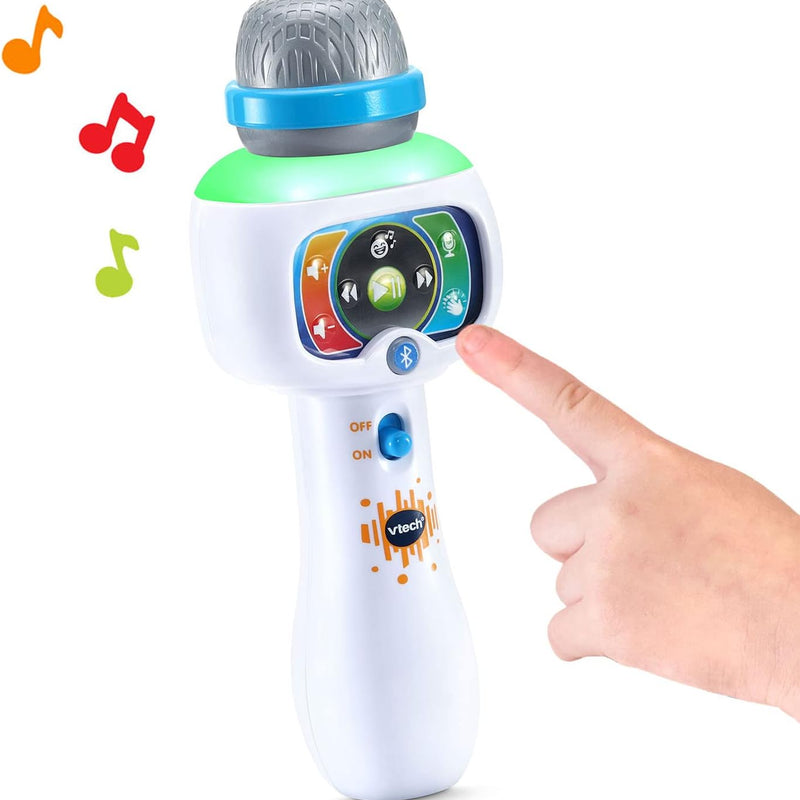 VTech Sing It Out Karaoke Microphone: Wireless Bluetooth Singing Fun for Ages 2-5