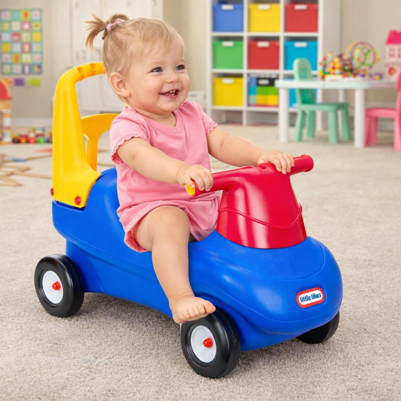 Little Tikes Push and Ride Racer for Toddlers - 22"L x 10"W x 17"H Riding Toy and Walker