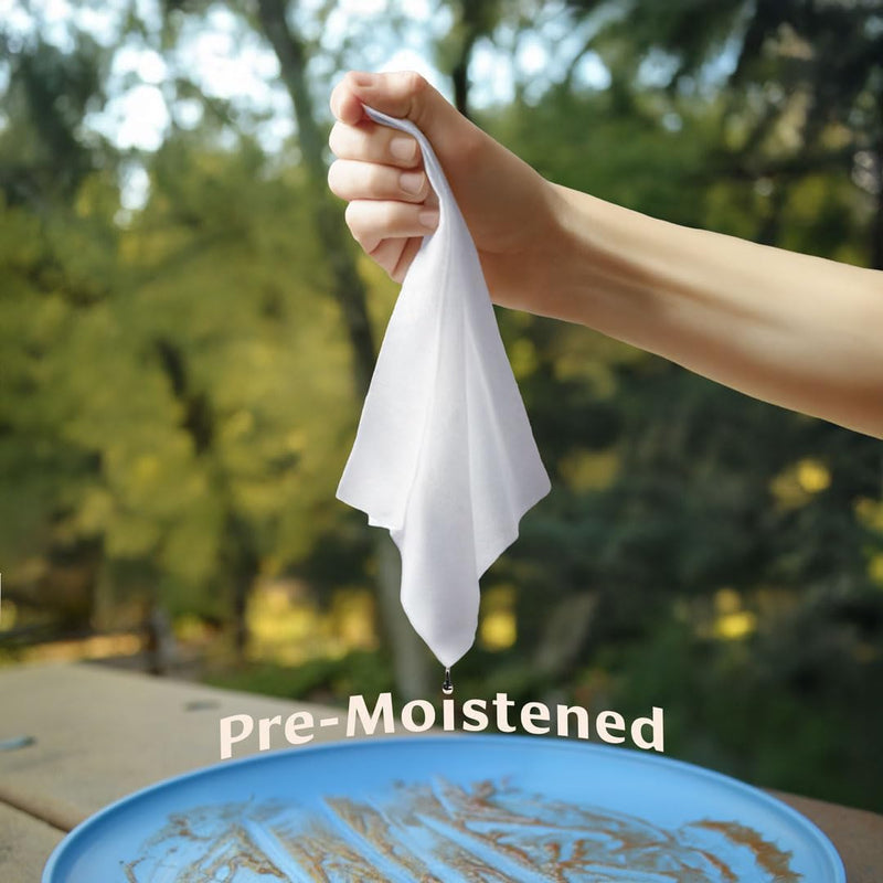 Dish Wipes | A Soap-and-Water Alternative | Pre-Moistened Food-Safe Rinse-Free