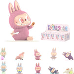 POP MART THE Monsters Labubu Lazy Yoga Series Blind Box Mystery Box Figures, Random Design Action Figures Collectible Toys Home Decorations, Holiday Birthday Gifts for Boys and Girls, Single Box