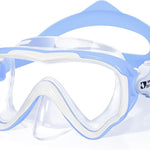 Water Space Kids Swimming Goggles Swim Mask with Nose Cover for Kids Youth 3-15, Anti-Shattered Lens UV Protection No-leak