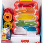 Fisher-Price Drop Through Rock-a-Stack | Baby & Toddler Toy, Coin Drop Activity for Developmental Play, Infants Ages 9+ Months