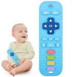 Chuya Baby Teether Toy, Food-Grade Silicone, 3-24 Months, TV Remote Control Shape, Teething Relief for Infants