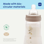 MAM 9oz Easy Start Anti-Colic+ Vented Baby Bottles, 2+ Months, 4 Pack, Girl | Medium Flow Breastfeeding-Like Nipple, Dual Anti-Colic Reduces Gas & Reflux, Easy Clean, BPA Free, 2+ Months, Made In Europe