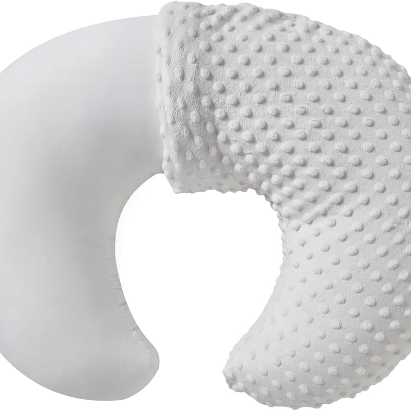 Nursing Pillow and Positioner for Breastfeeding and Bottle Feeding | Propping Baby, Tummy Time, Baby Sitting Support, Awake-Time Support (Pillow Only, 22" x 17.7" x 5.9")