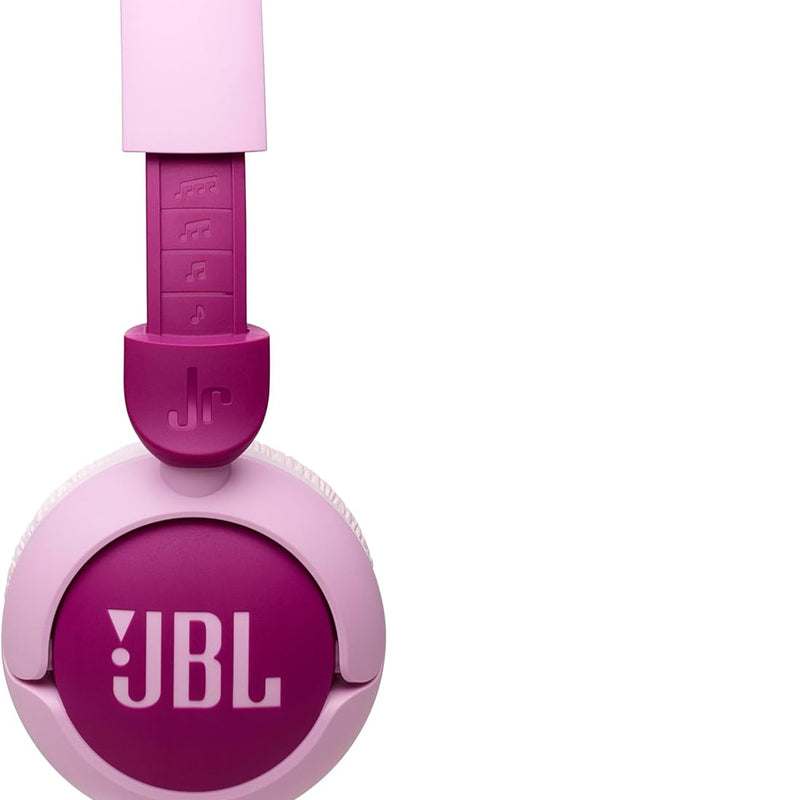 JBL Junior 320 - Wired On-Ear Kids Headphones with Safe Sound and Built-in Mic