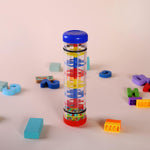 TDOCK 2 Pack Rainmaker Rain Stick Musical Instrument for Babies, Toddlers and Kids, 8 Inch Rainfall Rattle Tube Rainstick Shaker Toy