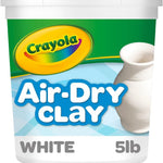 crayola-air-dry-clay-white-25lbs-bulk-modeling-clay-for-kids-no-bake