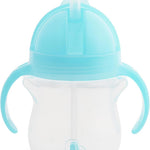 Munchkin Any Angle Sippy Cups, 7 Ounce, 2 Pack, Pink/Purple